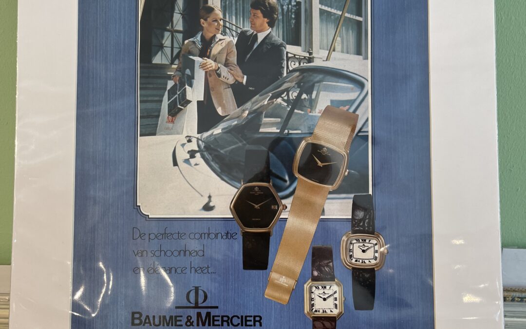 Baume et Mercier Watch ad